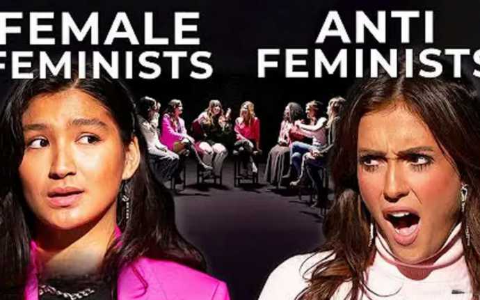 Whats your opinion on this video of feminist women vs anti-feminist women?