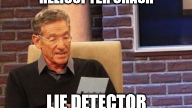 Will this clown ever stop lying?