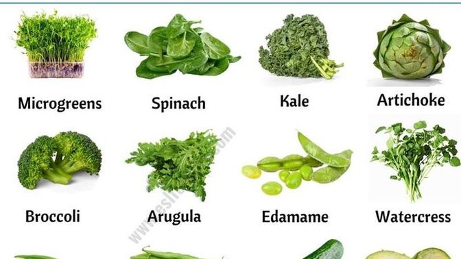 What is your favorite green vegetable?