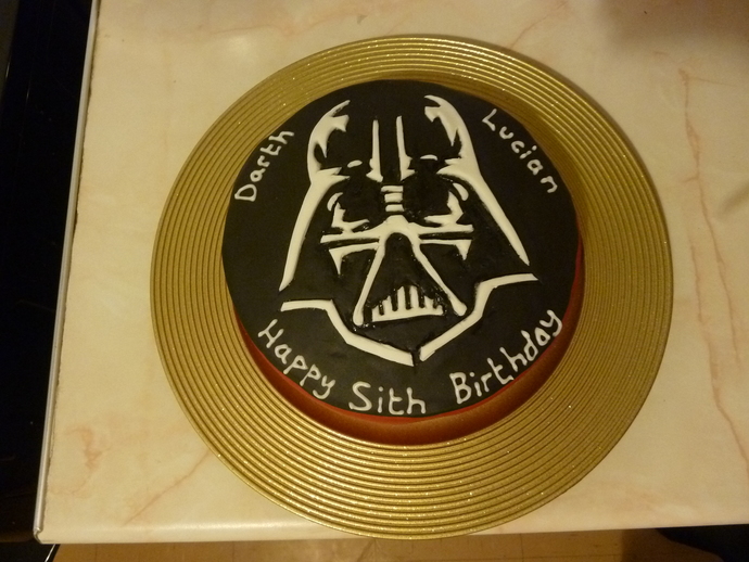 What do you think of this cake I made for my sister's kids birthday?
