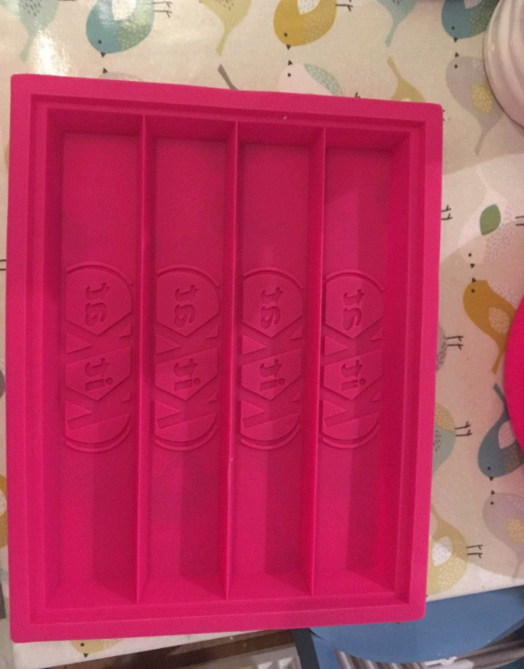 Girls, Who here would be able to eat all of this giant kit kat I made?