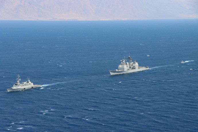 Guys, The US has 12 warships ready to intercept Iranian missiles aimed at Israel. Does anyone know who or where our Commander in Chief is?