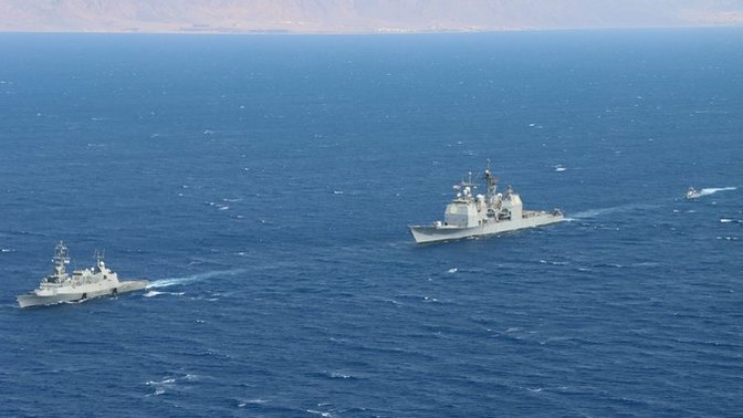 Guys, The US has 12 warships ready to intercept Iranian missiles aimed at Israel. Does anyone know who or where our Commander in Chief is?