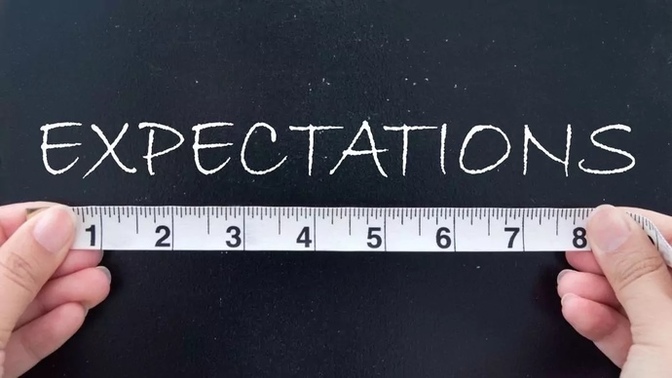 Is it wrong to expect?