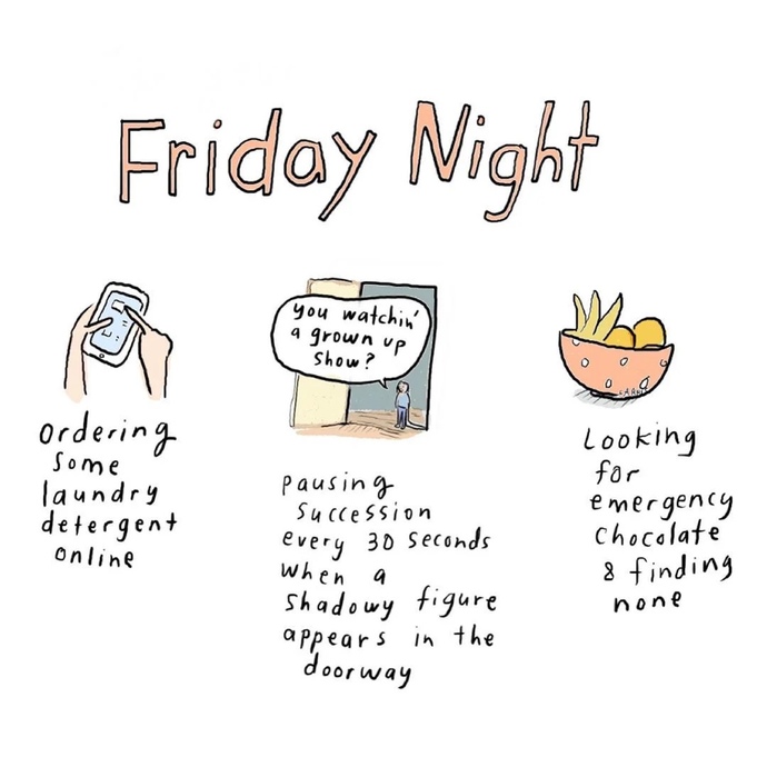 What are your plans for Friday night?