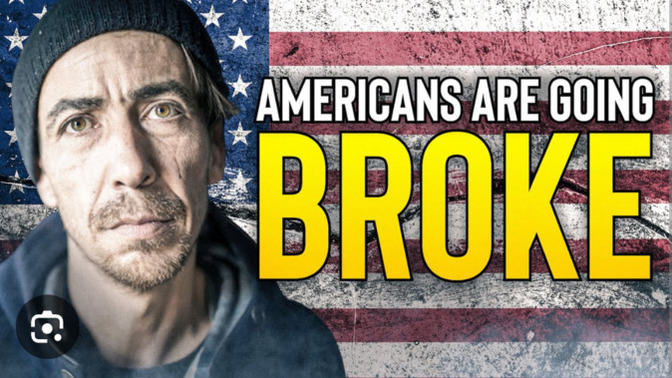 Nearly 50% of Americans say they are BROKE! Isn't it about time for a leadership change in the White House? Or is yet more Biden/Harris what we need?