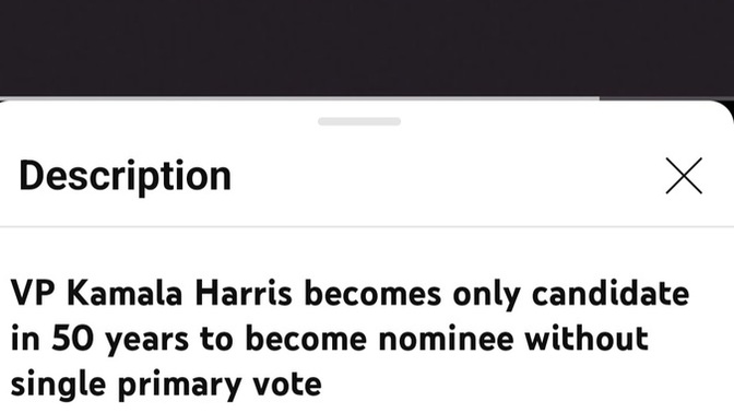 Can some government/political law experts explain to me how it's legal for Kamala to just be made the Democrat nominee without an election?