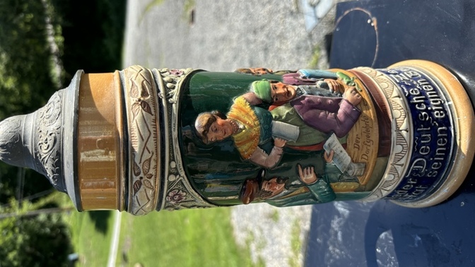 Does anyone know about Antique German Beer Steins?