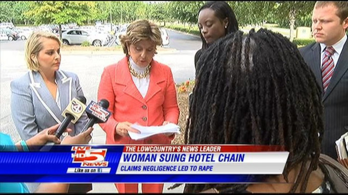 If lawsuits against assault are applicable when checking into a motel, should they not be even more applicable when someone is sent to prison?