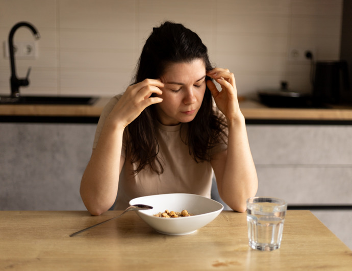 Is your appetite affected when you are very stressed about things?