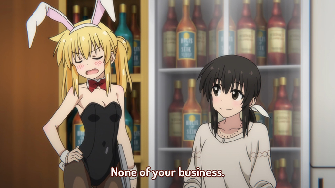 Would you wear a bunny waitress costume for your job?