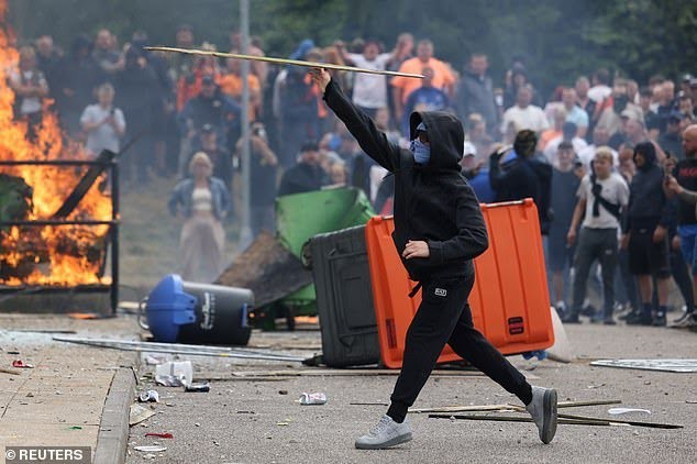 Why have the UK riots only occurred in England?