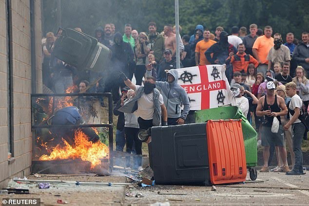 Why have the UK riots only occurred in England?