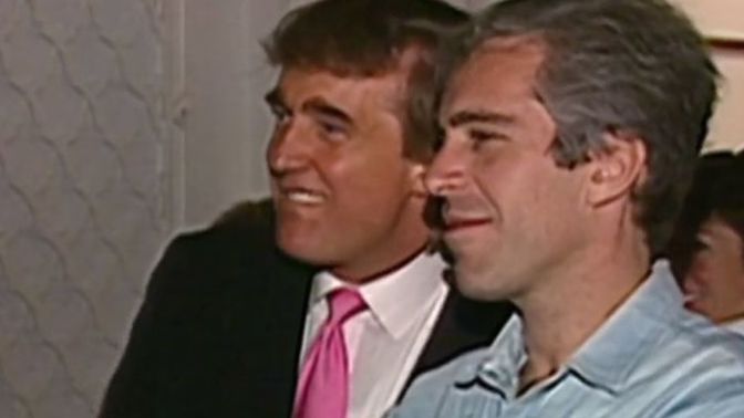 How can he remember a plane crash that never happened but forgot he was on a plane with Epistein many times?