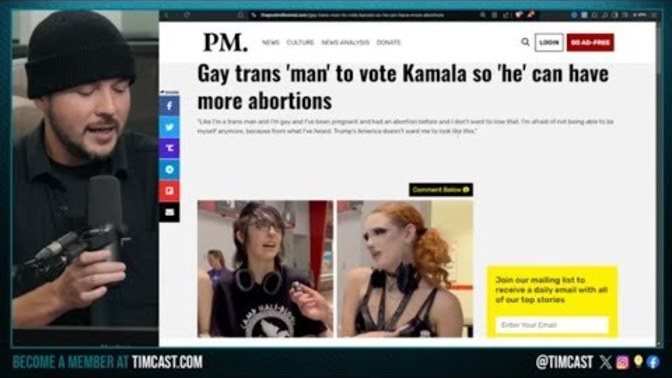 Are Kamala Harris supporters pro abortionists?