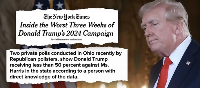 Even OHIO is up for grabs now--so are Republicans on the run?