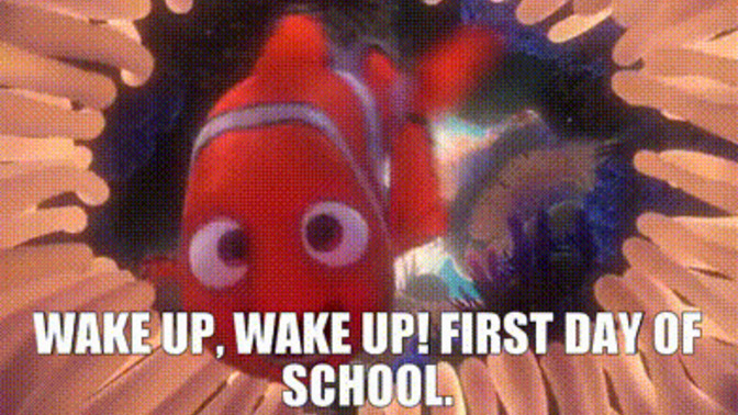Do you remember your first day of school?