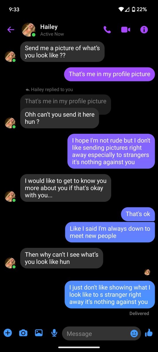 If this profile fake?