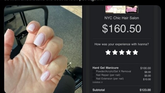 Why do women use the cost of frivolous beauty treatments as some kind of flex?