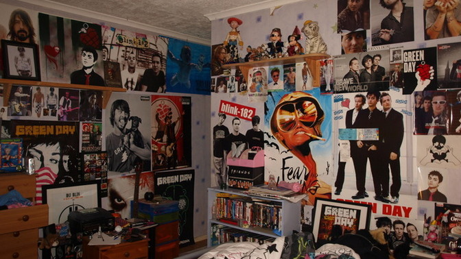 What celebrity posters were on your bedroom walls as a teen or young adult?