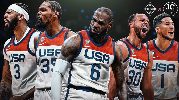 92 Dream Team VS Teams USA 2024 who you got?