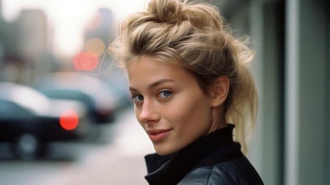 Why do guys like girls with messy buns?