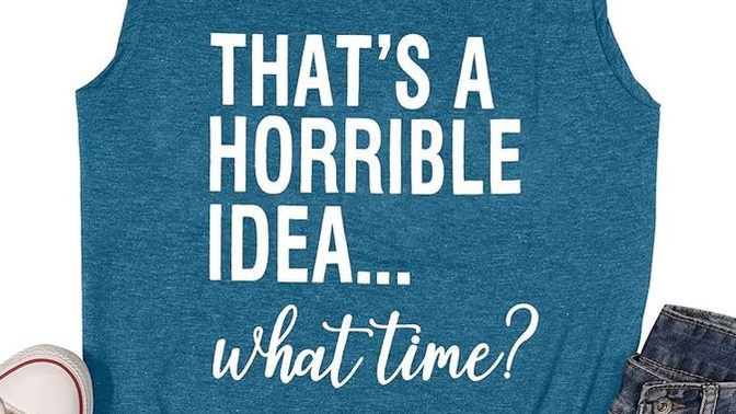What's your silliest t-shirt?