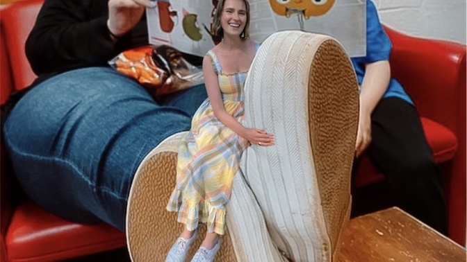 Ever imagine or wonder what it would be like being Barbie size?