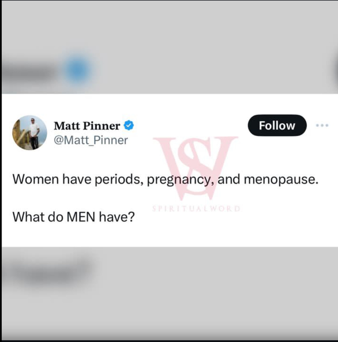 Everyone, what do men have to deal with from this?