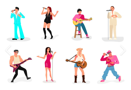 Can you name more MALE singers or more FEMALE singers?