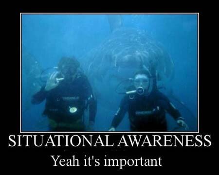 Do you ever make a mental note of your surrounding whenever you are in an area youve unfamiliar with?