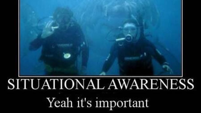 Do you ever make a mental note of your surrounding whenever you are in an area you've unfamiliar with?