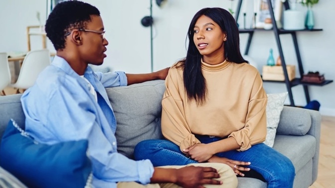 Very tired of men talking at me and not with me?