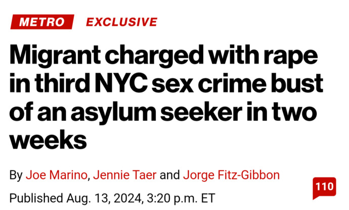 Every single time I turn on the news Im hearing a story about some young girl who was raped/murdered by an illegal. Why are we tolerating this?