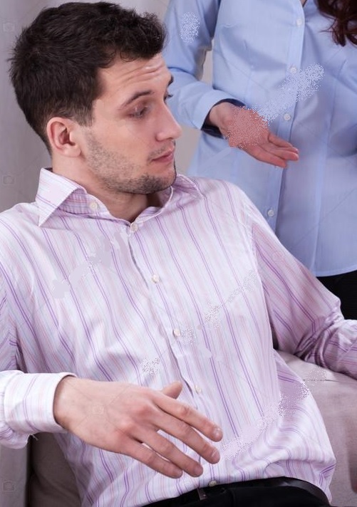 Why do guys often look attractive wearing a shirt with the collar open?