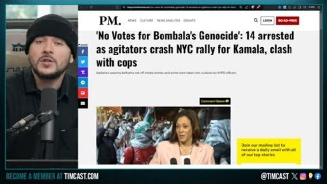 Is Harris for or against a genocide?