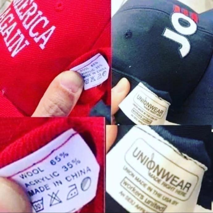 Which hat would you rather wear- MAGA - CHINA or Biden - USA?