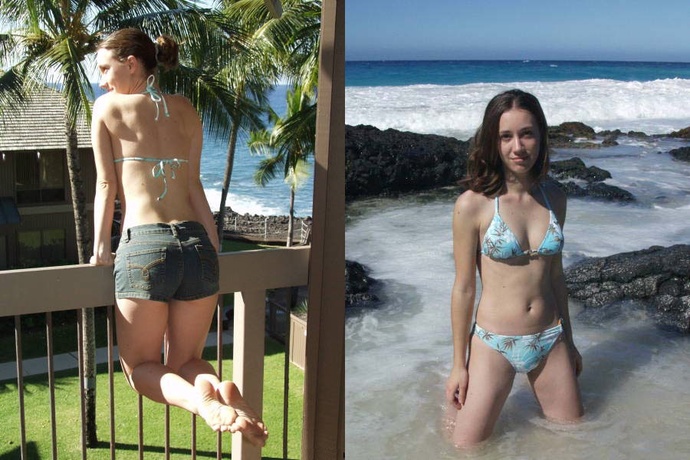 Can you wear jeans or denim shorts with a bikini to the beach?