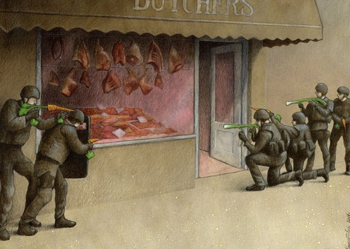 Painting by Pawel Kuczynski