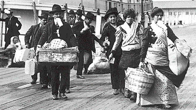 Was it a mistake to let in such high numbers of Irish, Italians, and Germans in the mid-19th century?