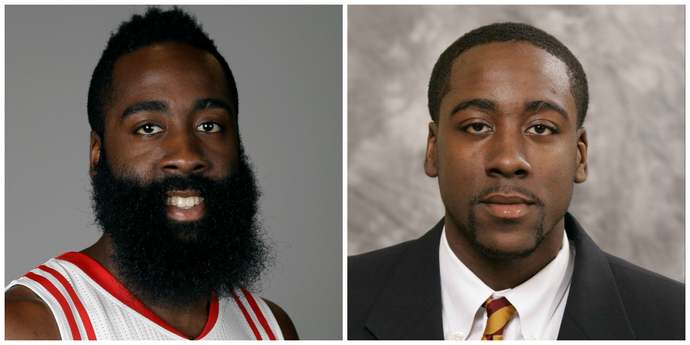Since people ask questions about beards on men and how attractive it makes them, do you think James Harden looks that much better with a long beard?