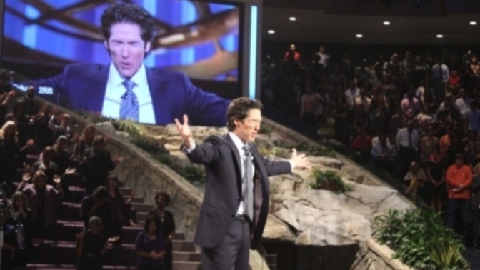 What's your opinion of TV televangelists & their megachurches? Would you join one or send $?