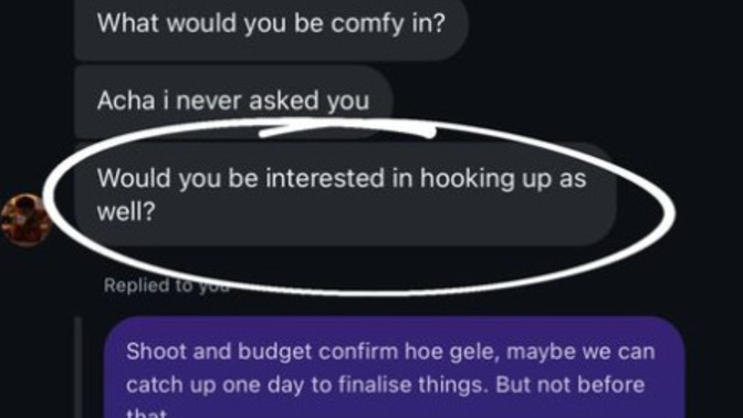 Is this sexual harassment?