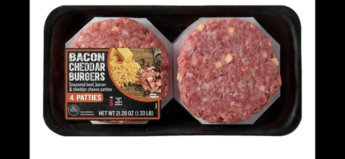 Who you eat this hamburger patty meat?