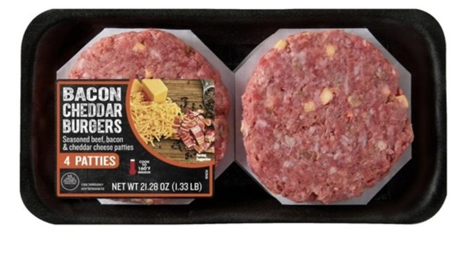 Who you eat this hamburger patty meat?