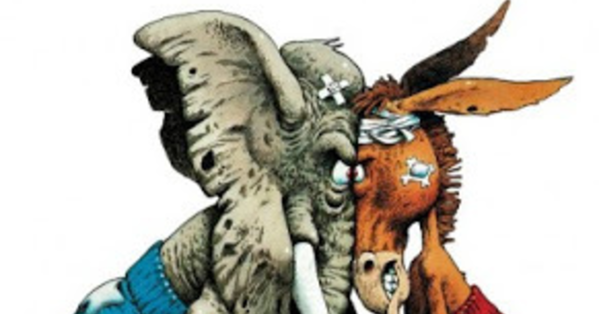 Who is more likely to react violently if their candidate does not win