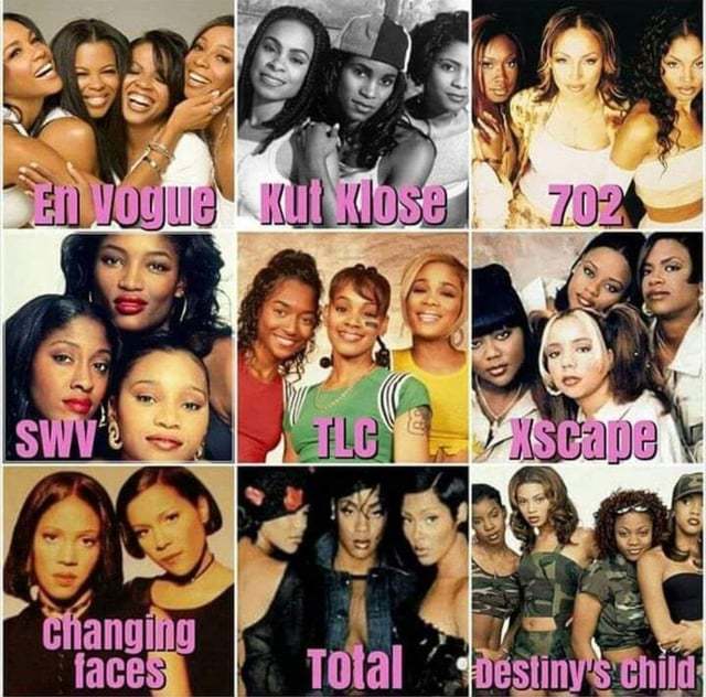 90s girl groups. You can only keep 3. The other catalogs are gone forever. Who you got?