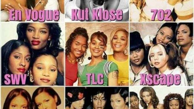 90s girl groups. You can only keep 3. The other catalogs are gone forever. Who you got?