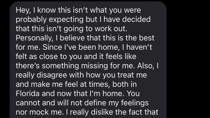 My ex is still engaging in social media?