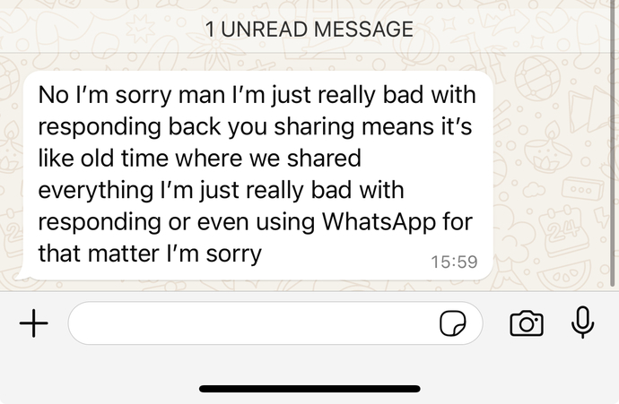 Friend hasn’t answered my messages in almost a month, I confronted her about it?